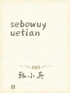 sebowuyuetian封面