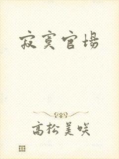 寂寞官场