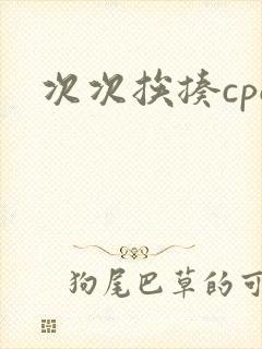 次次挨揍cpo