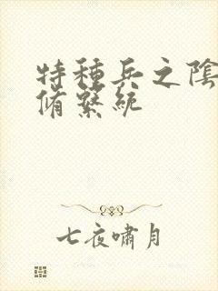 特种兵之阴阳双修系统