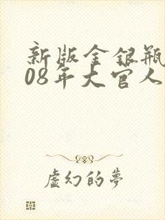 新版金银瓶2008年大官人
