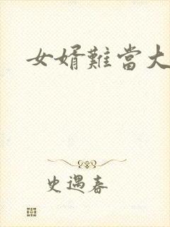 女婿难当大结局