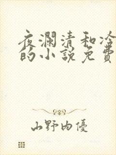 夜澜清和冷意欢的小说免费阅读封面