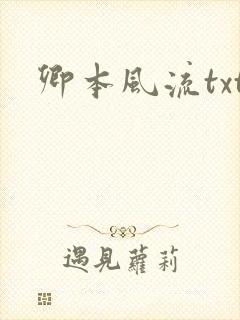 卿本风流txt