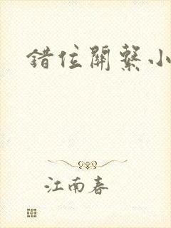 错位关系小说