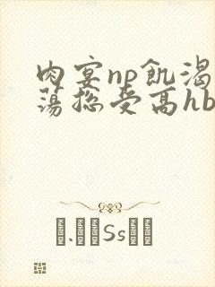 肉宴np饥渴放荡总受高hbl封面