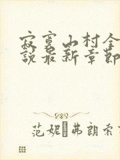 寂寞山村全部小说最新章节封面