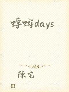 蜉蝣days