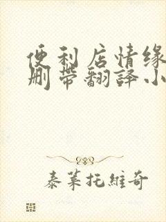 便利店情缘未增删带翻译小说