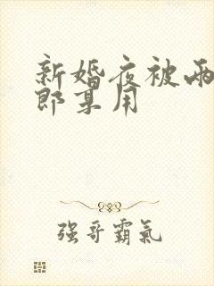新婚夜被两个伴郎享用