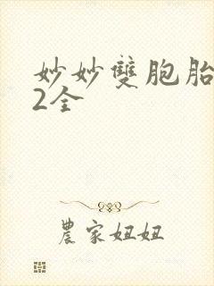 妙妙双胞胎1-2全封面
