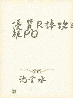 优质R棒攻略系统PO
