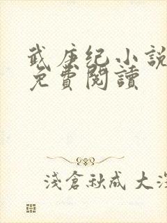 武庚纪小说全文免费阅读封面