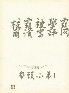校霸被学霸玩到崩溃云译网