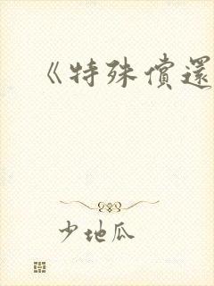 《特殊偿还》