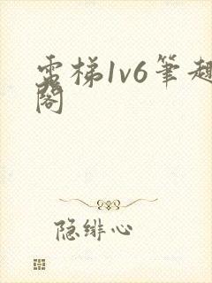 电梯1v6笔趣阁封面