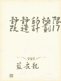 静静的极限自我改造计划17
