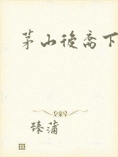 茅山后裔下载