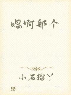 嗯啊那个