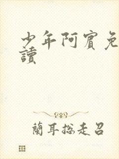 少年阿宾免费阅读