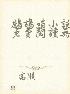 鹧鸪哨小说网站免费阅读无弹窗