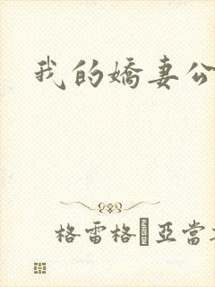 我的娇妻公务员封面