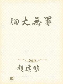 胸大无罪封面