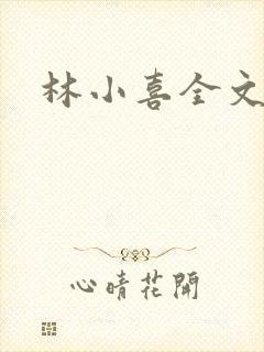 林小喜全文阅读
