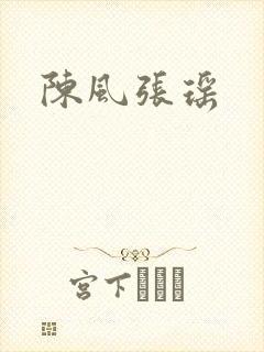 陈风张瑶封面