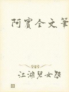 阿宾全文笔趣阁
