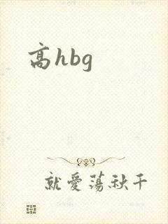 高hbg封面