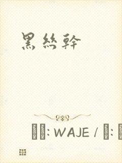黑丝干