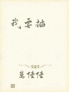 我要插