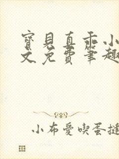宝贝真乖小说全文免费笔趣阁