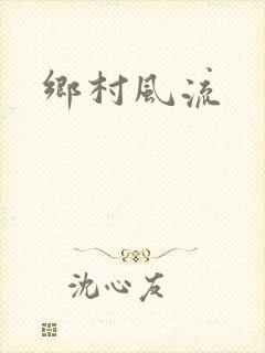 乡村风流封面