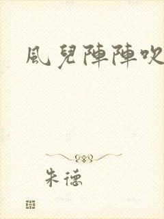 风儿阵阵吹