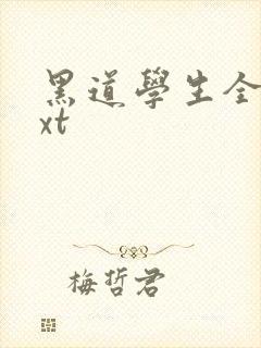 黑道学生全集txt封面