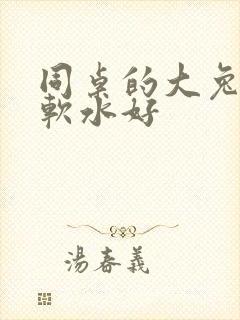 同桌的大兔子好软水好