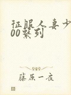 征服人妻少妇500系列封面