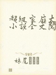 超级家庭大杂烩小说全文阅读