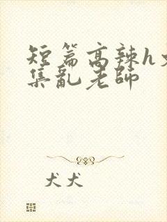 短篇高辣h文合集乱老师封面