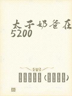 太子奶爸在花都5200