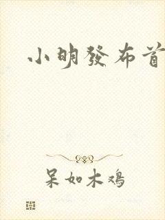 小明发布首页