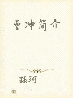 曹冲简介