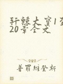 轩辕大宝1至720章全文
