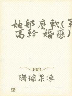 她那么软(军婚 高干 婚恋)完结