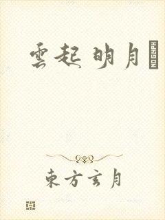 云起 明月珰封面