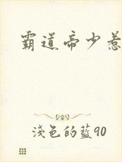霸道帝少惹不得