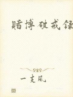 赌博破戒录
