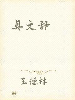 具文静封面